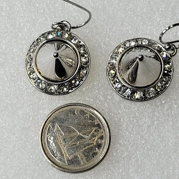 Silver Cone Earrings - Picture 4 of 8